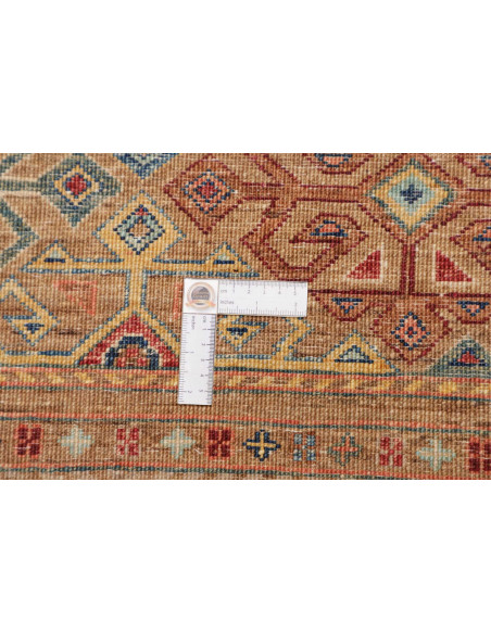 Tappeto Rubin Pakistan 80x236 Ocra Rosso Matton