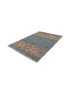Tappeto Rubin Pakistan 167x235 Blu Teal Rosso T 2
