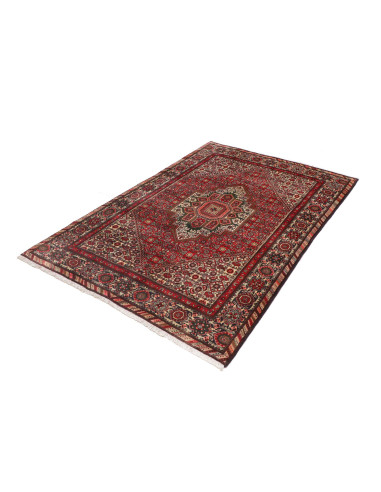 Rug Zandjan Persia green maroon 126x190