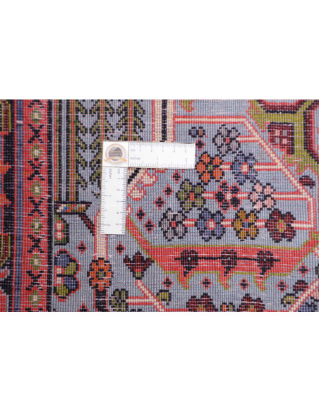 Tappeto Zandjan Persia verde marrone 137x205