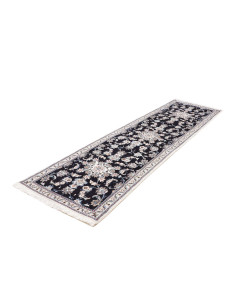 Tappeto Nain Kashmar Persia grigio azzurro 80x287 2