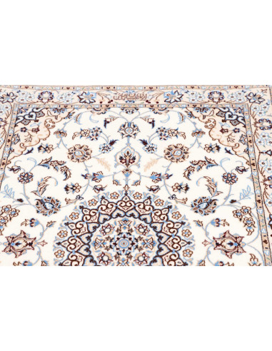 Tappeto Nain 6la Persia 87x400 Avorio Blu Navy