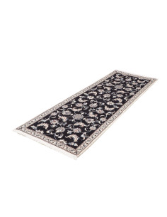 Rug Nain Kashmar Persia white grey 77x210 2