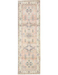 Tappeto Kazak Afghanistan 85x286 Rosa Salmone G