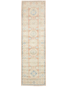 Rug Kazak Afghanistan 84x300 Beige Cream Terrac