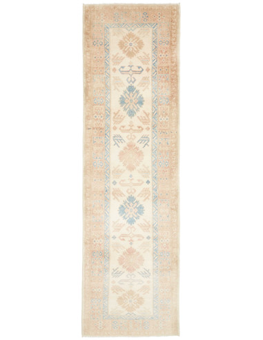 Tappeto Kazak Afghanistan 81x276 Crema Beige Pe