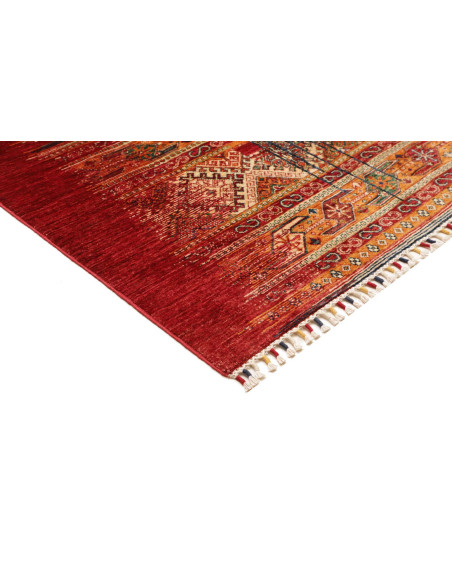 Rug Siva Pakistan 171x251 Red Orange Gold Beige
