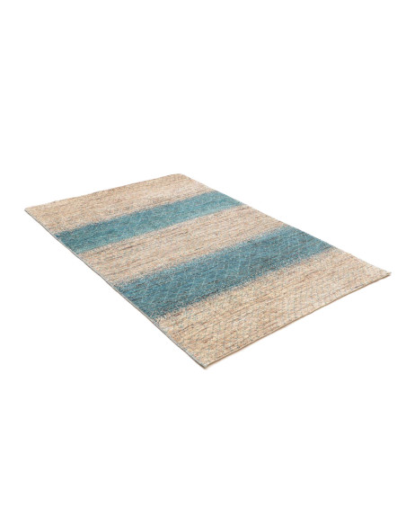 Tappeto Royal Gabbeh Pakistan 123x181 Beige Blu
