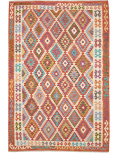 Rug Kilim Afghanistan 203x301 Multicolor Predom