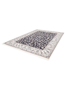 Rug Nain Kashmar Persia white grey 249x344 2