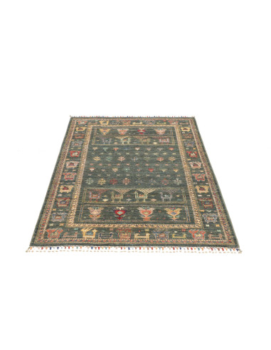 Tappeto Rubin Pakistan 100x152 Verde Petrolio T
