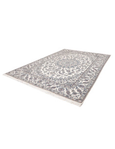 Rug Nain Kashmar Persia white grey 248x346 2