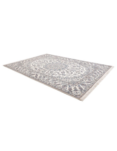 Rug Nain Kashmar Persia white grey 248x346