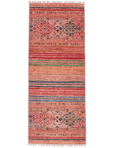 Rug Rubin Pakistan red 78x193