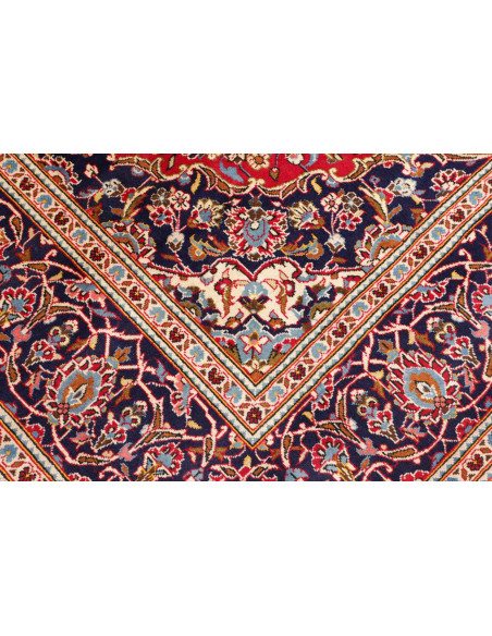 Rug Ardakan Persia 190x293 Ruby Red Navy Blue C