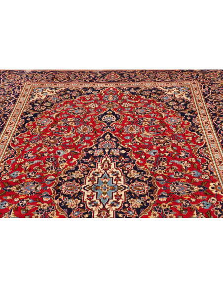Rug Ardakan Persia 190x293 Ruby Red Navy Blue C