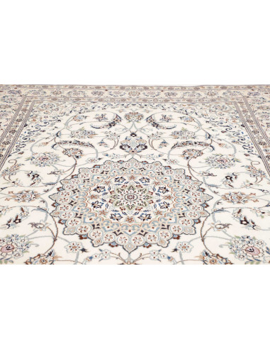 Tappeto Nain Kashmar Persia bianco 240x346