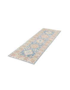 Rug Kazak Afghanistan 61x177 Denim Blue Dusty P 2