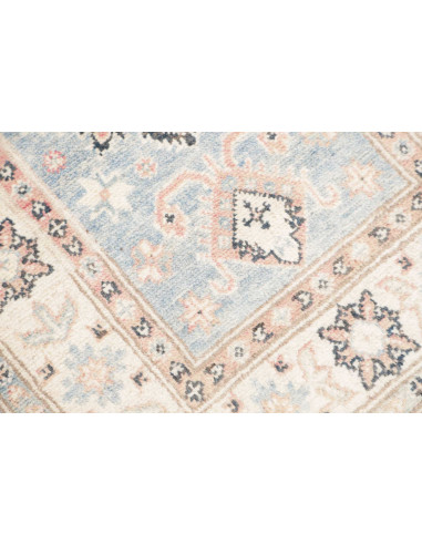 Rug Kazak Afghanistan 62x179 Light Blue Ivory B