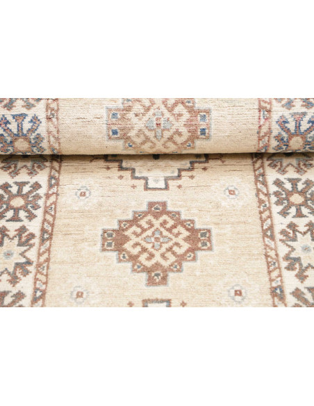 Rug Kazak Afghanistan 64x180 Ivory Cream Terrac