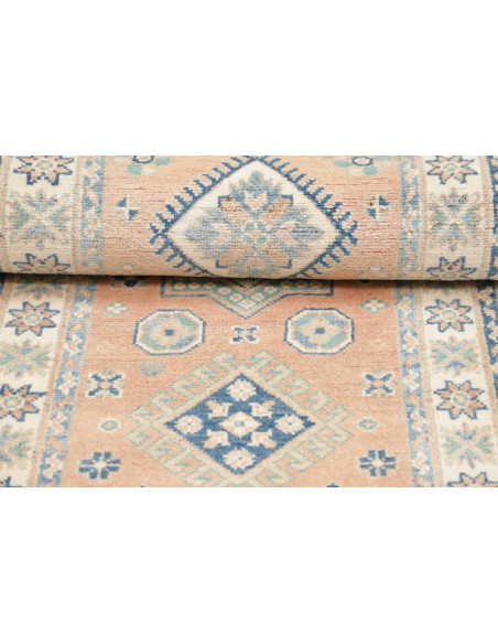 Rug Kazak Afghanistan 62x175 Light Peach Dark B