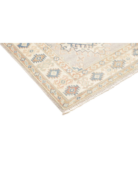 Rug Kazak Afghanistan 82x187 Light Grey Blue Da
