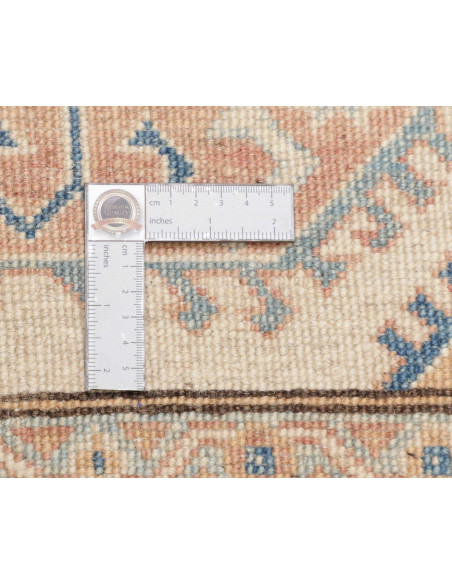 Tappeto Kazak Afghanistan 85x187 Avorio Pesca A