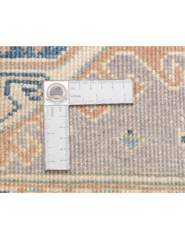 Rug Kazak Afghanistan 83x195 Light Grey Beige C