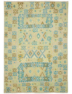 Tappeto Kilim Afghanistan 208x293 Beige Chiaro