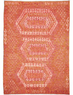 Rug Kilim Afghanistan 205x289 Orange Terracotta