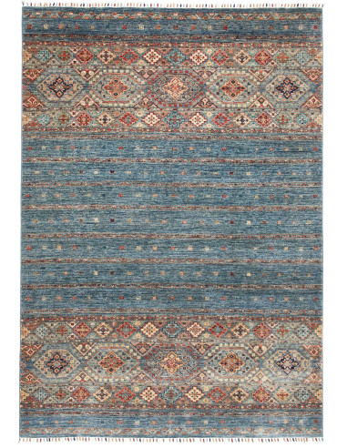 Tappeto Rubin Pakistan bianco giallo 167x241