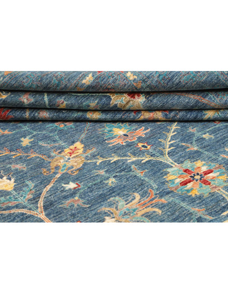 Tappeto Zigler Fine Pakistan 271x370 Blu Turche