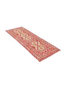 Rug Kilim Afghanistan 70x190 Red Cream Light Bl 2