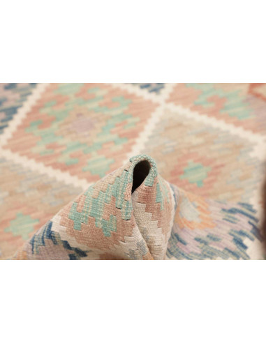 Rug Kilim Afghanistan 80x198 Beige Peach Light