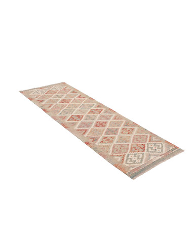 Rug Kilim Afghanistan 67x197 Beige Terracotta B
