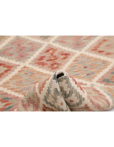 Rug Kilim Afghanistan 67x197 Beige Terracotta B