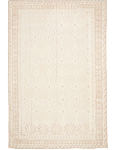 Rug Kilim Afghanistan 204x302 Creamy White Ligh
