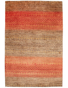 Tappeto Royal Gabbeh Pakistan arancione marrone 197x295