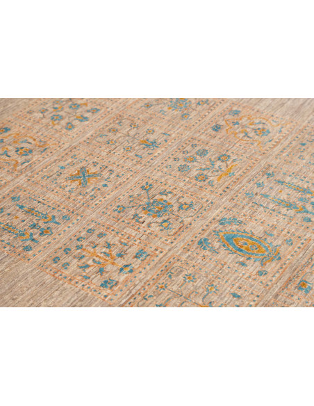 Tappeto Bakhtiyar Pakistan 114x175 Beige Blu Tu