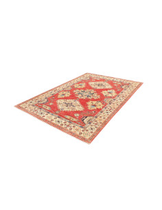 Rug Kazak Fine Pakistan 171x239 Red Cream Blue 2
