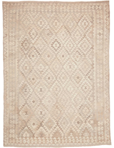 Rug Kilim Afghanistan 212x289 Beige Cream Light