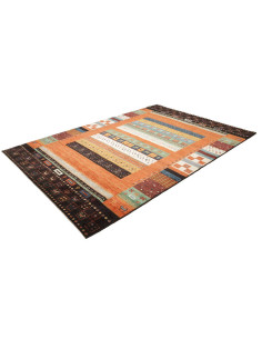 Tappeto Royal Gabbeh Pakistan 157x216 Arancio T 2