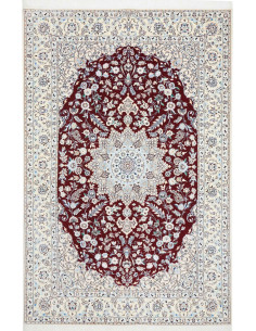 Nain 6la 155x235 Cm Nain 6la Persia Lana Cardata A Mano E