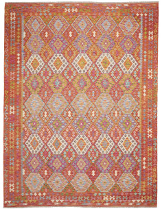 Rug Kilim Afghanistan 262x352 Earth Red Orange