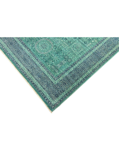 Rug Mamlouk Pakistan 123x190 Teal Deep Blue Lig