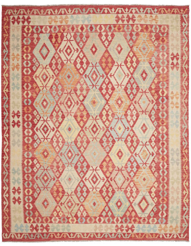 Tappeto Kilim Afghanistan 258x330 Rosso Terraco