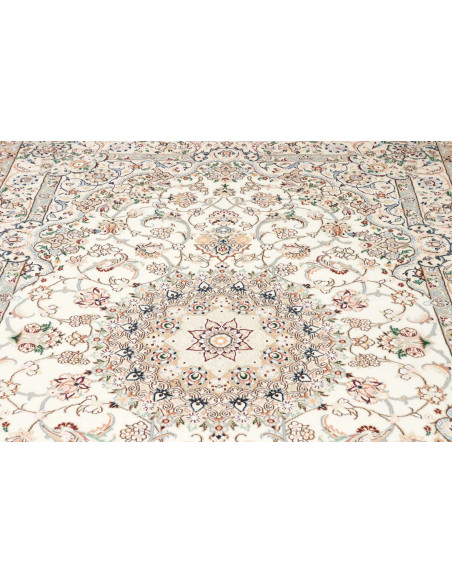 Tappeto Nain 9la Persia 164x262 Avorio Blu Chia