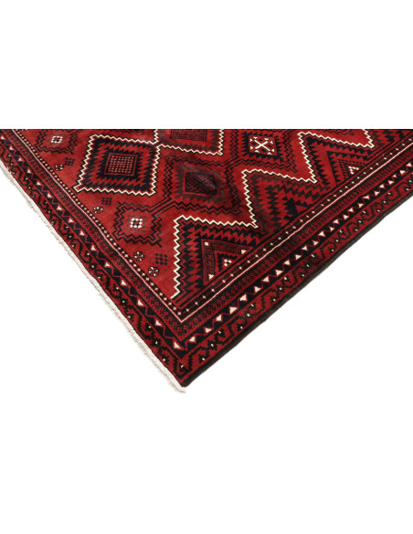 Tappeto Lori Persia 237x290 Rosso Borgogna Blu