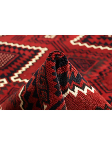 Tappeto Lori Persia 237x290 Rosso Borgogna Blu