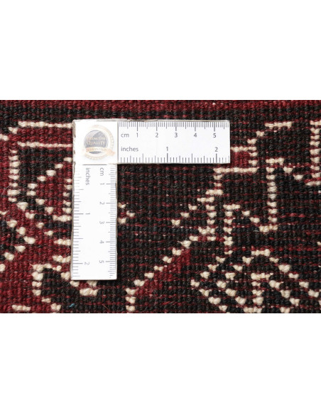 Tappeto Lori Persia 237x290 Rosso Borgogna Blu